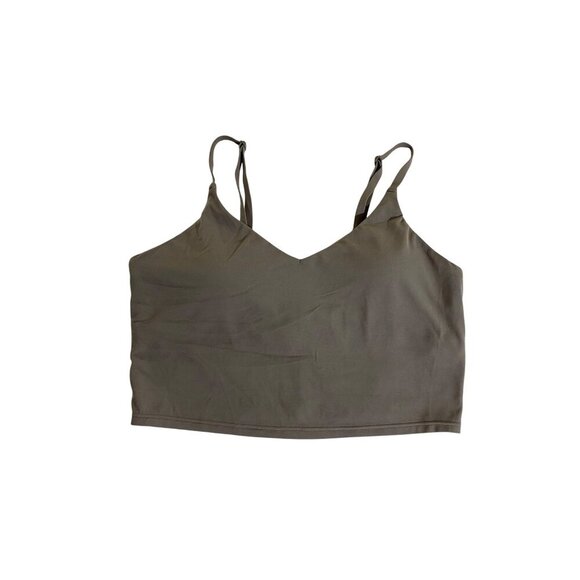 Athleta Women's Brown Pullover Athletic Sports Bra Tank Top - Medium - Picture 1 of 16
